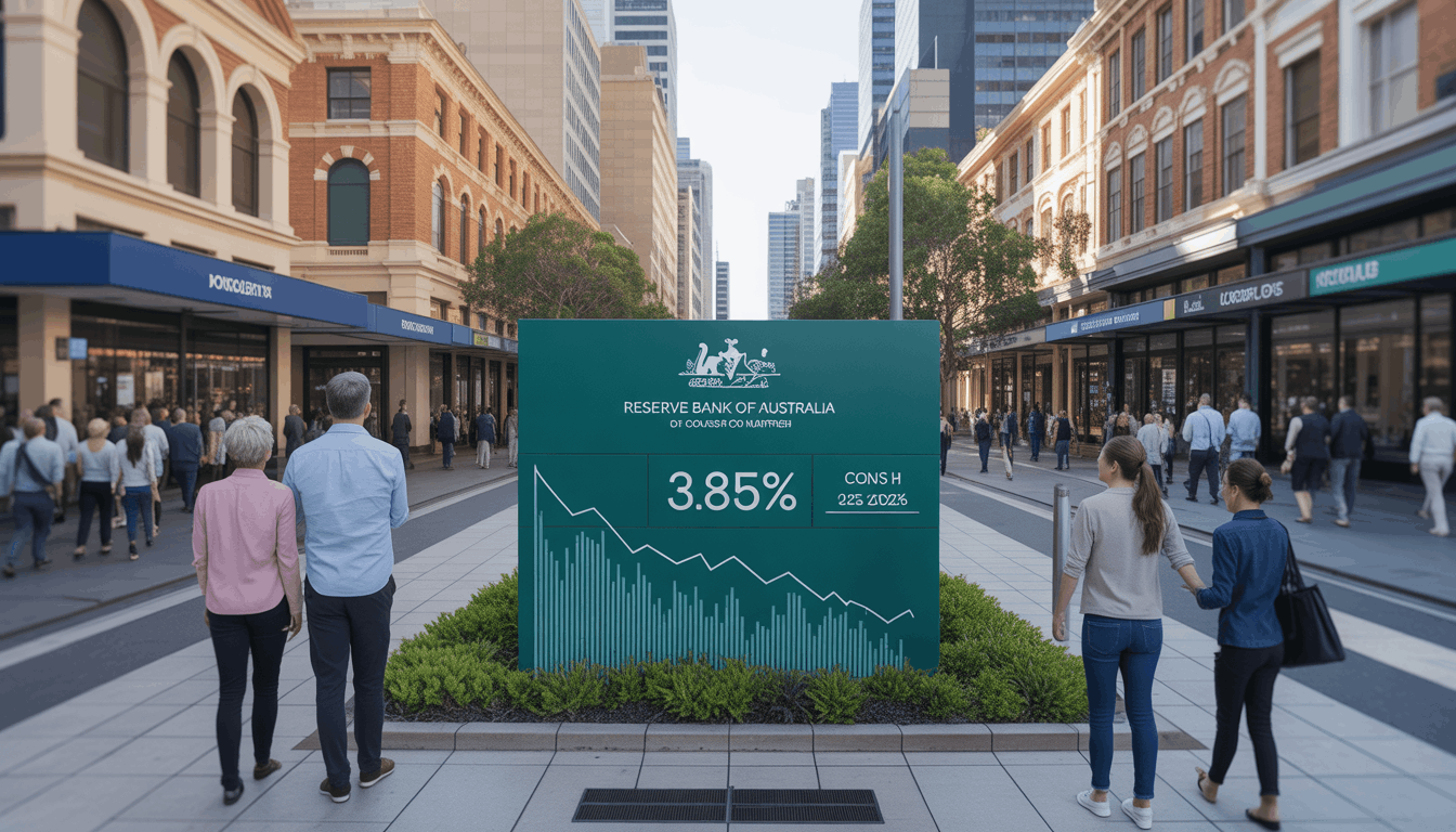 Reserve Bank of Australia announces surprise 0.25% interest rate cut to 3.85% on March 25 2026 delivering instant relief to mortgage holders and boosting the economy
